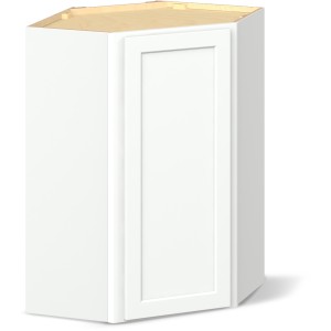 Reliabilt Parkstone II Reliabilt Parkstone II Brilliant White Angled Wall Cabinet, 24-in x 36-in - 641251 | Lowe's Pro Supply